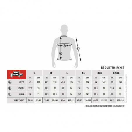 Jacket Fox Rage Rip Stop Quilted Jacket