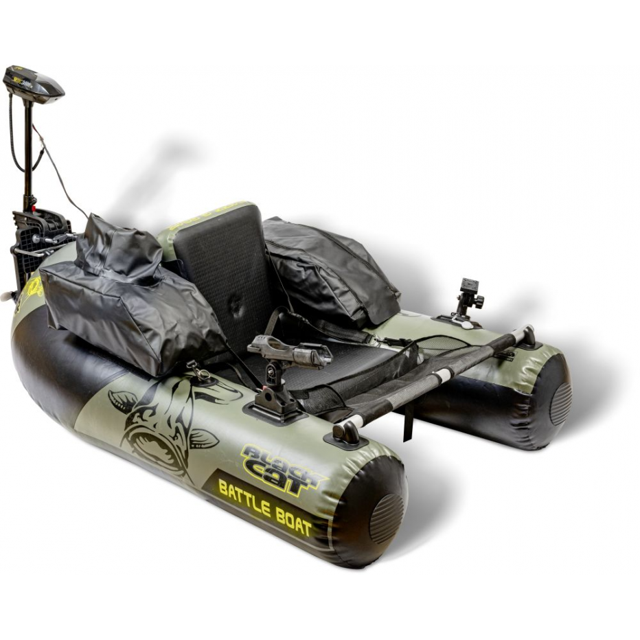 Float Tube Black Cat Battle Boat Set - Leurre de la pêche