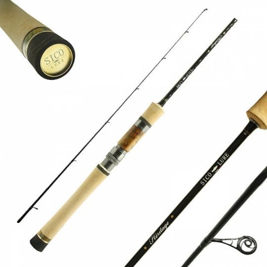 Spinning rod Sico Lure Heritage UL 172