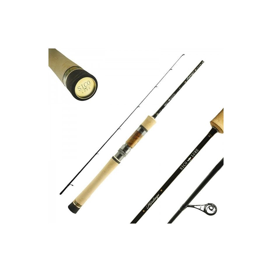 Spinning rod Sico Lure Heritage UL 172