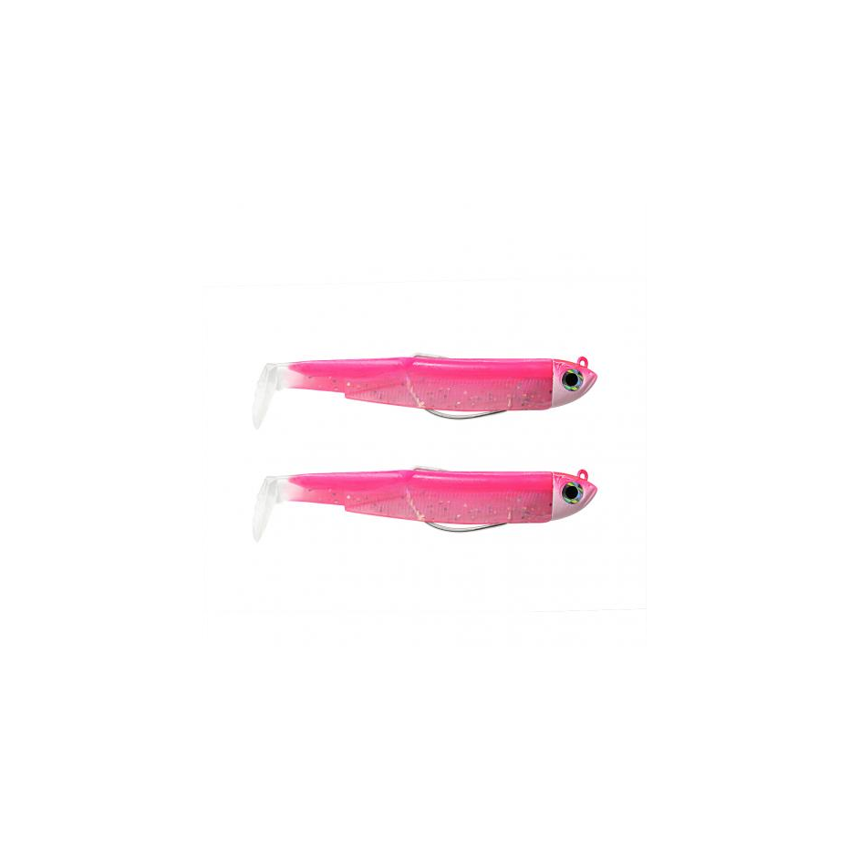 Black Minnow 70 - Doble Combo - Shore - 3g - Fluo Pink