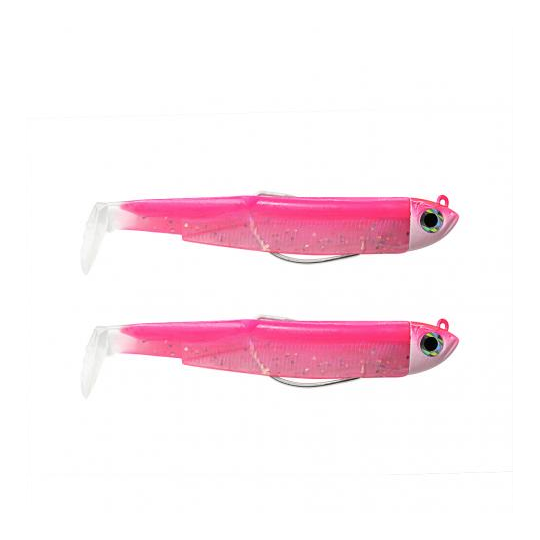 Double Combo Shore Fiiish Black Minnow 90