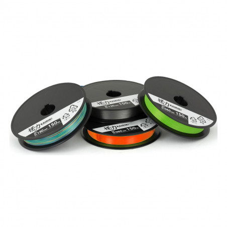 Geflochtene Angelschnur Shimano Kairiki 4 150m Mantis Grün