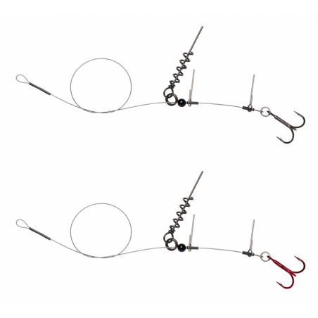 Montaje Savage Gear Aparejo sacacorchos pasante