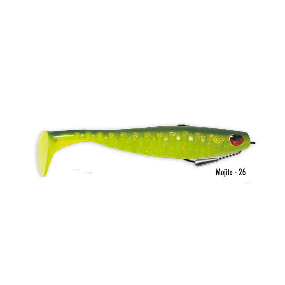 Gummifische Montiert Delalande Neo Shallow 9cm