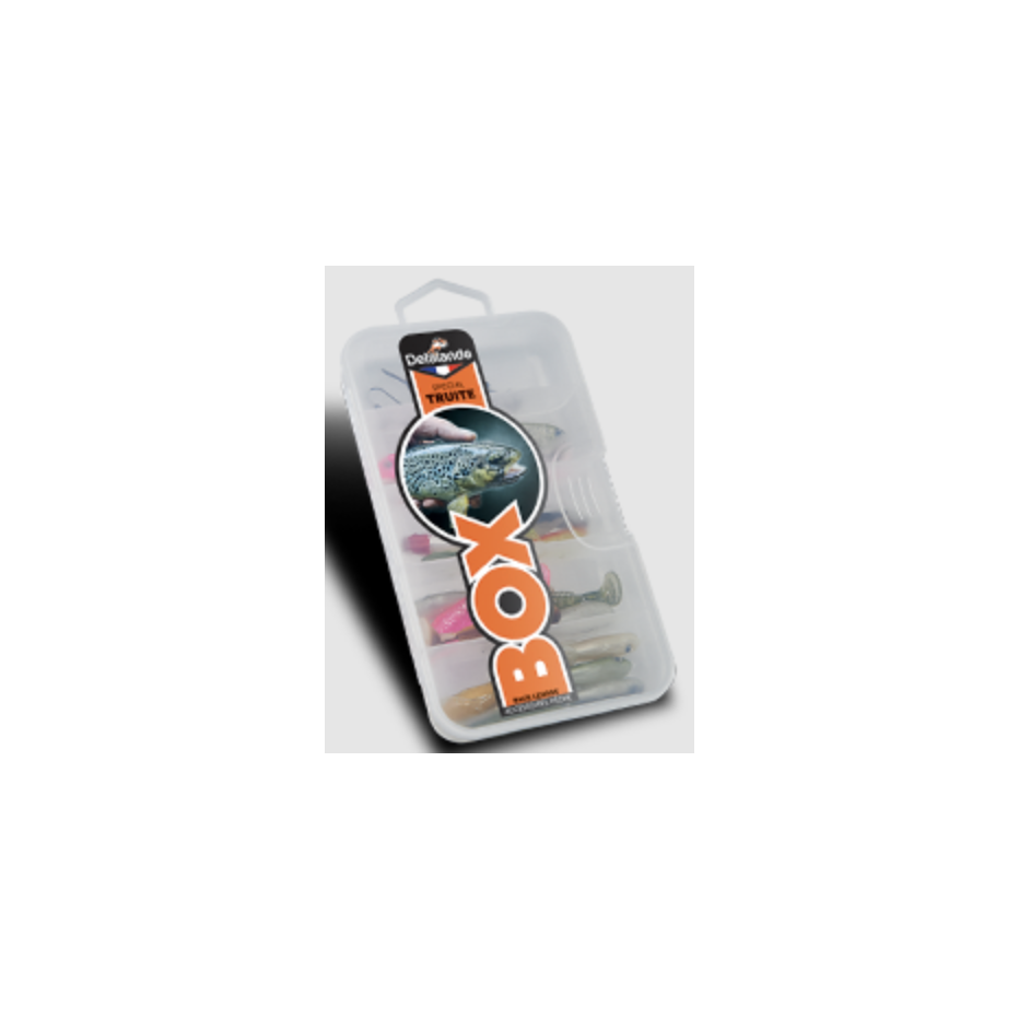 Box Kunstköder Weich Delalande Spezial Forelle