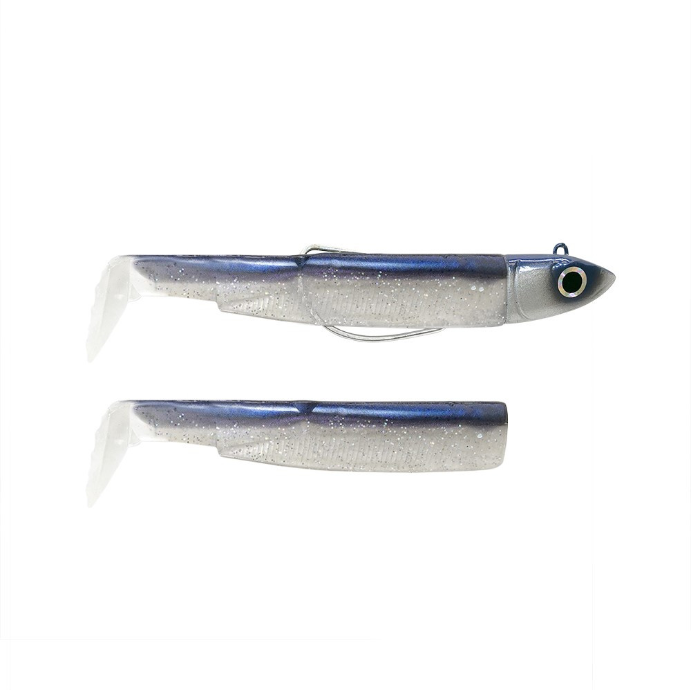 Fiiish Black Minnow 120 - Lot De 3 Corps Souples - Vert Bonbon - Leurre Incontournable Bar & Prédateurs