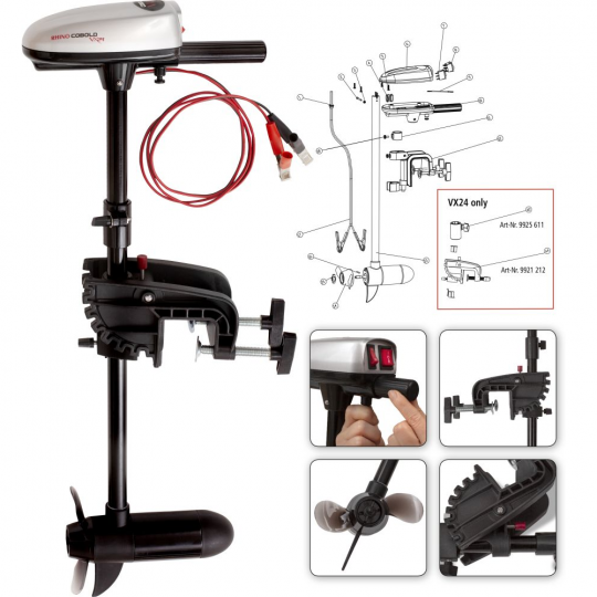 Electric motor Rhino VX 24 Cobold