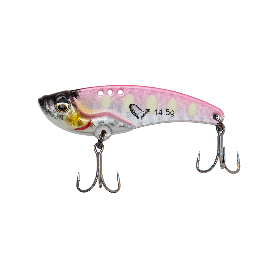 Leurre Savage Gear Vib Blade - Lame Vibrante Pour Perche, Brochet, Sandre, Casting Long, Firetiger 4,5 Cm