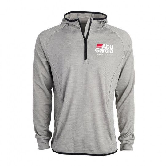 Abu Garcia Lightweight Hooded Quarter Zip Pullover