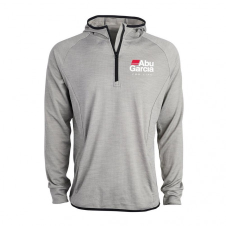 Abu Garcia Lightweight Hooded Quarter Zip Pullover