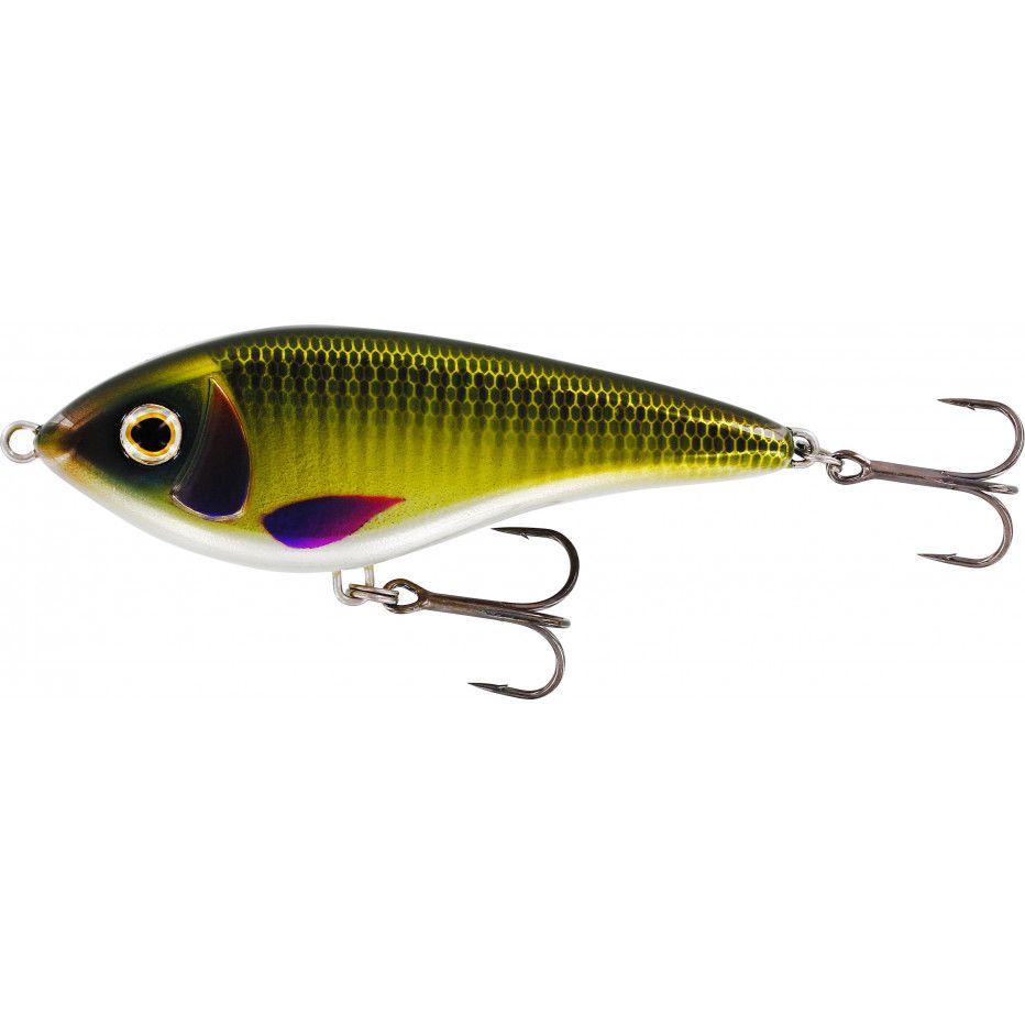 Westin Swim 10 Cm Jerkbait – Esca Galleggiante Bassa, Real Perch, Peso 31g, Per Pesca Ai Predatori