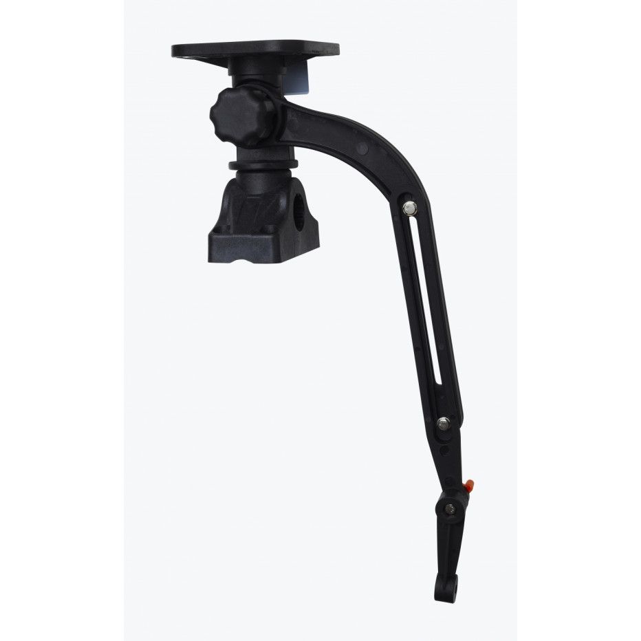 Support Pour Sondeur Pivotant 360° - Aluminium Robuste, Réglable 36-59cm, Idéal Pour Bateau De Pêche