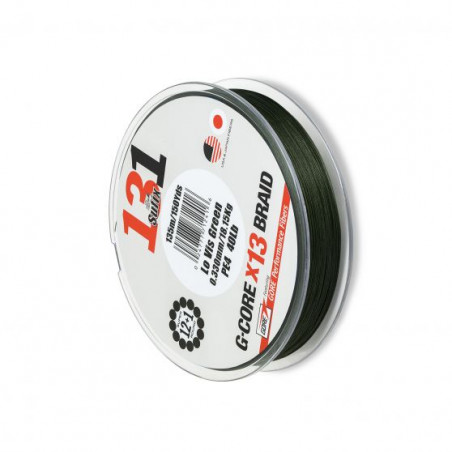 Geflochtene Angelschnur Sufix 131 G-Core X 13 Braid - 13 Stränge