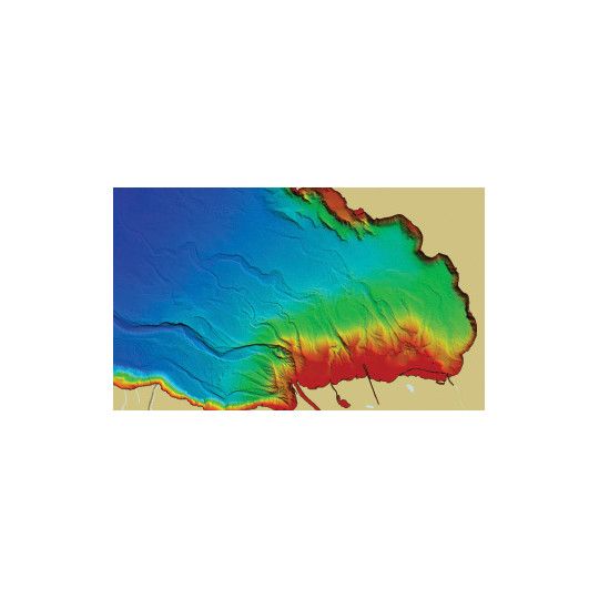 Detaillierte Karte der wichtigsten französischen Seen Humminbird LakeMaster