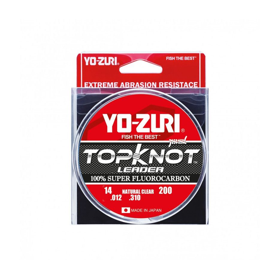 Fluorocarbon Yo-Zuri Topknot Mainline Clear 182m