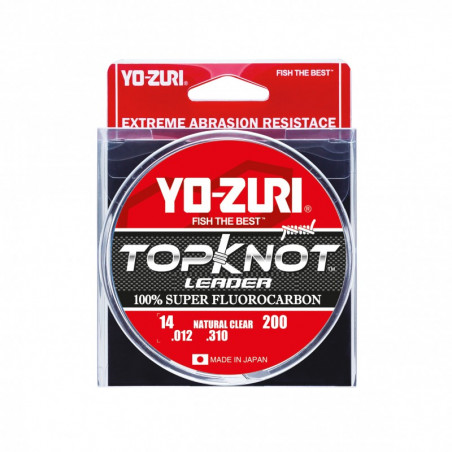 Fluorkohlenstoff Yo-Zuri Topknot Hauptleine Klar 182m