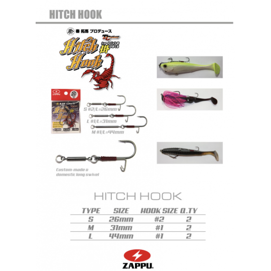 Hook Zappu Hitch Hook