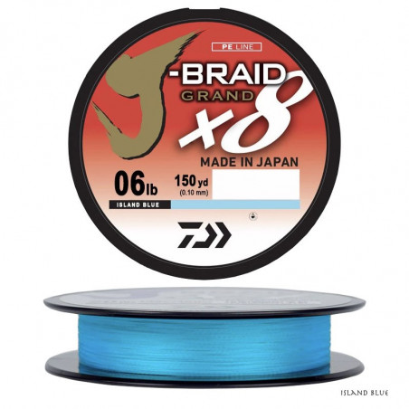 Hilo Trenzado Daiwa J Braid Grand X8 270m Island Blue