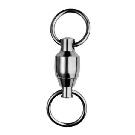 Emerillon Baril spro Rodamiento de Bolas Cuchillas con 2 Anillas de Cerradas