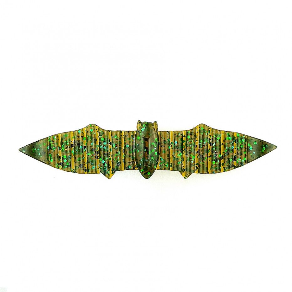 Gummifische Basspal Fledermaus Leech 7,5cm