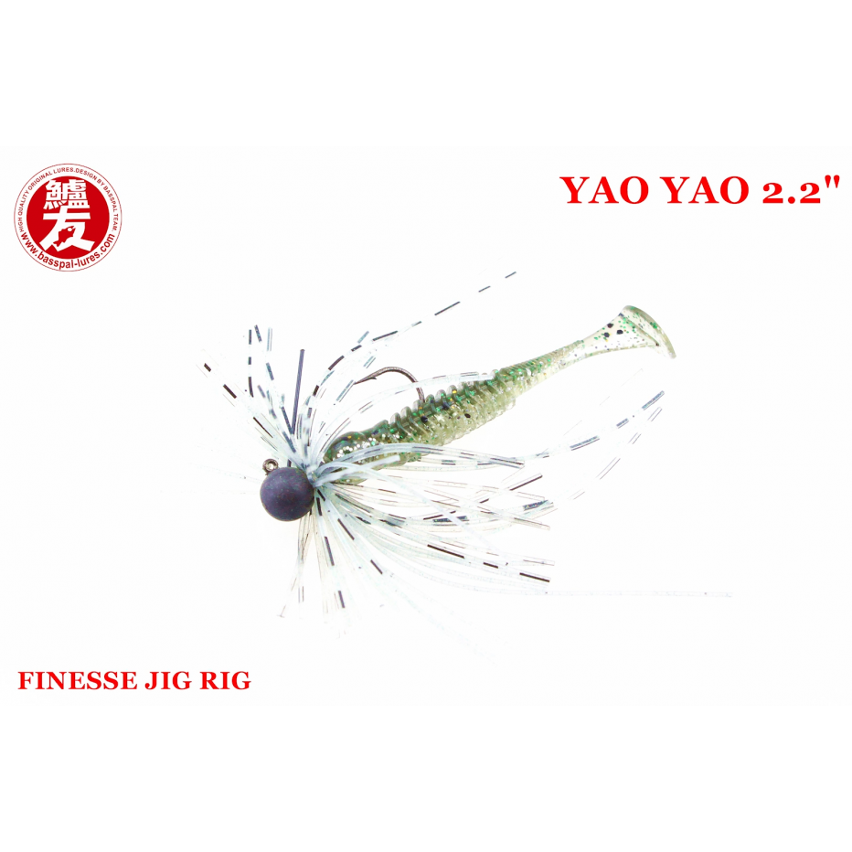 Señuelo vinilo Basspal Yao Yao 5,6cm