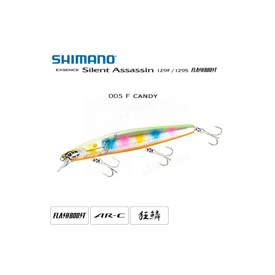 Señuelo Duro Shimano Exsence Silent Assassin Flash Boost 129F