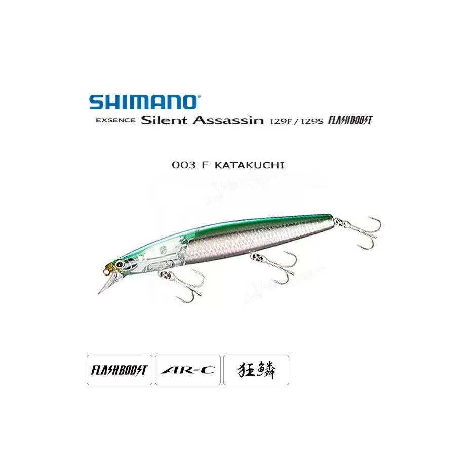 Señuelo Duro Shimano Exsence Silent Assassin Flash Boost 129F