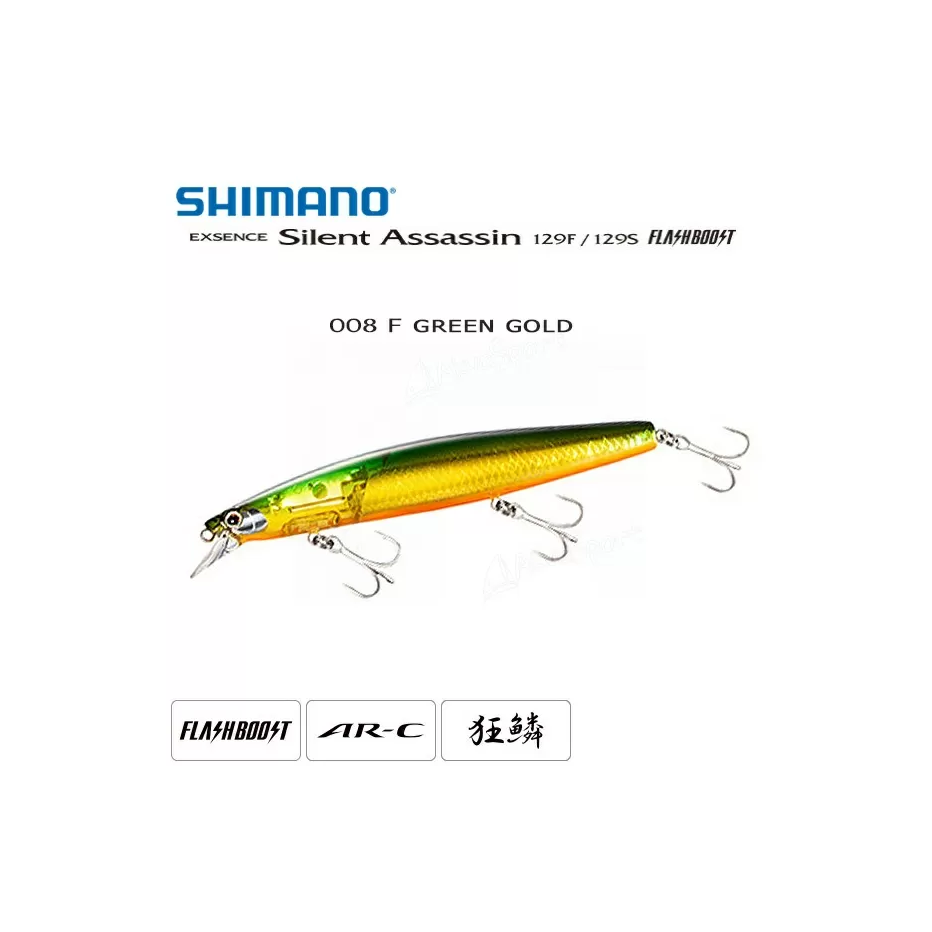 Señuelo Duro Shimano Exsence Silent Assassin Flash Boost 129F