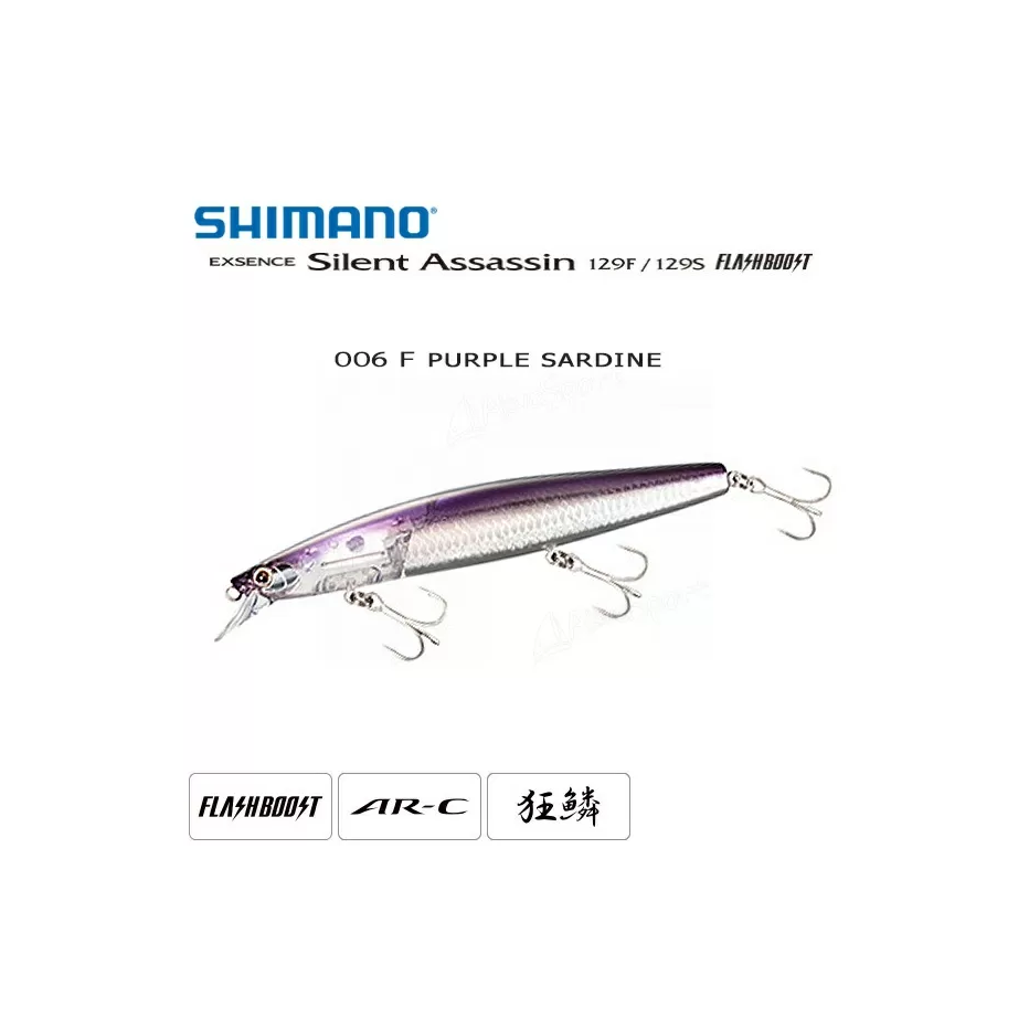 Wobbler Shimano Exsence Silent Assassin Flash Boost 129S