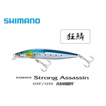 Wobbler Shimano Exsence Strong Assassin Flash Boost 125F
