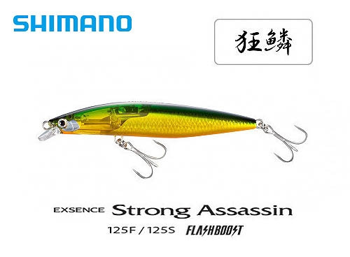 Leurre Coulant Shimano Exsence Strong Assassin FB 125S – 005, 27g, Leurre Minnow
