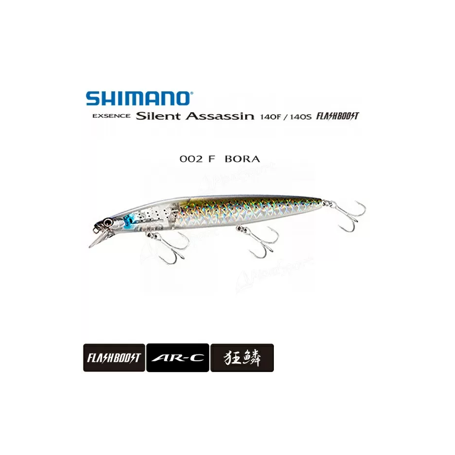 Wobbler Shimano Exsence Silent Assassin Flash Boost 140F
