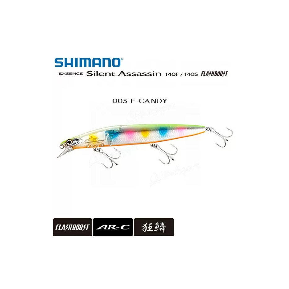 Señuelo Duro Shimano Exsence Silent Assassin Flash Boost 140F
