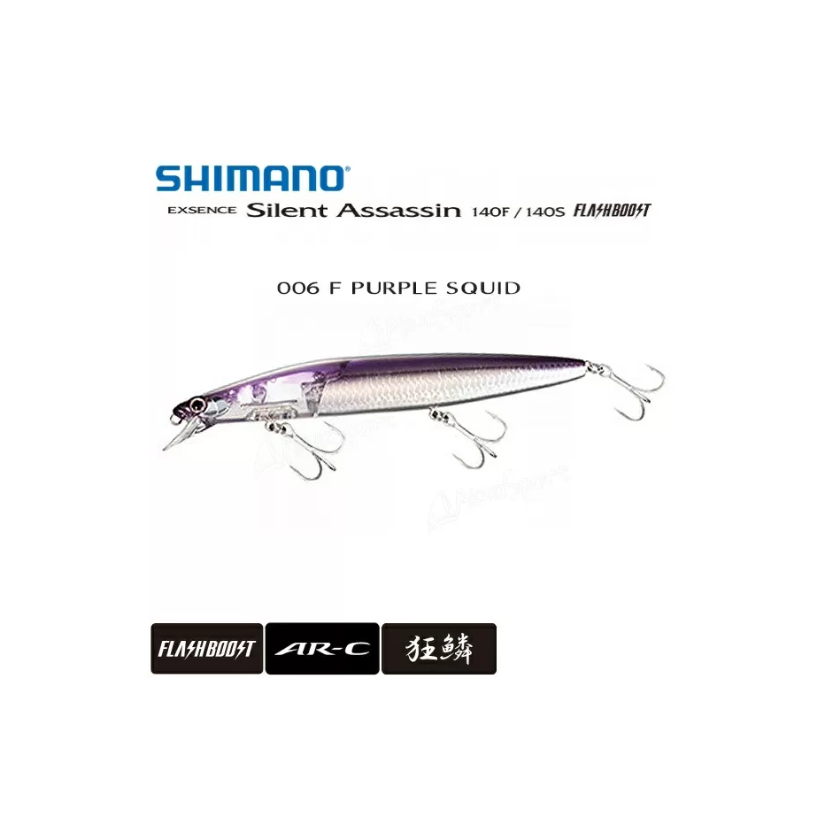 Señuelo Duro Shimano Exsence Silent Assassin Flash Boost 140F