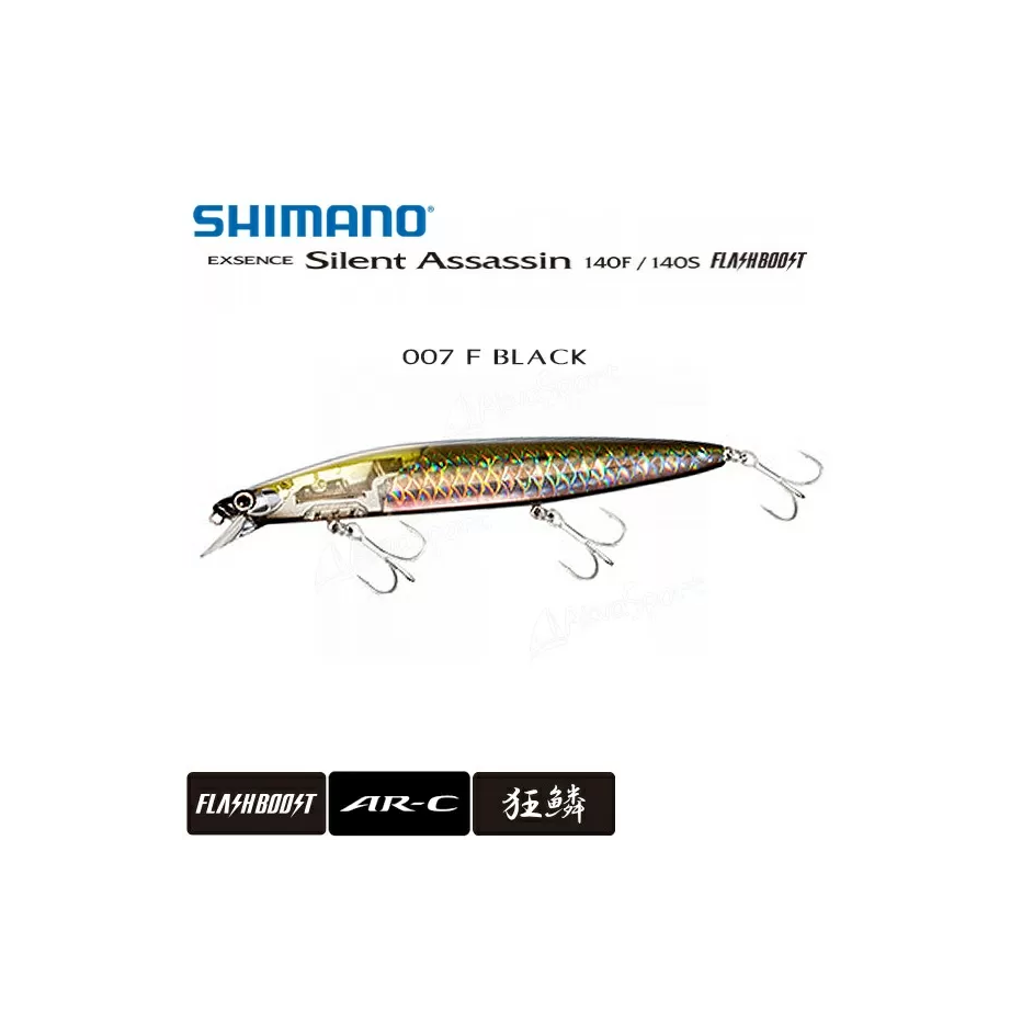 Wobbler Shimano Exsence Silent Assassin Flash Boost 140F
