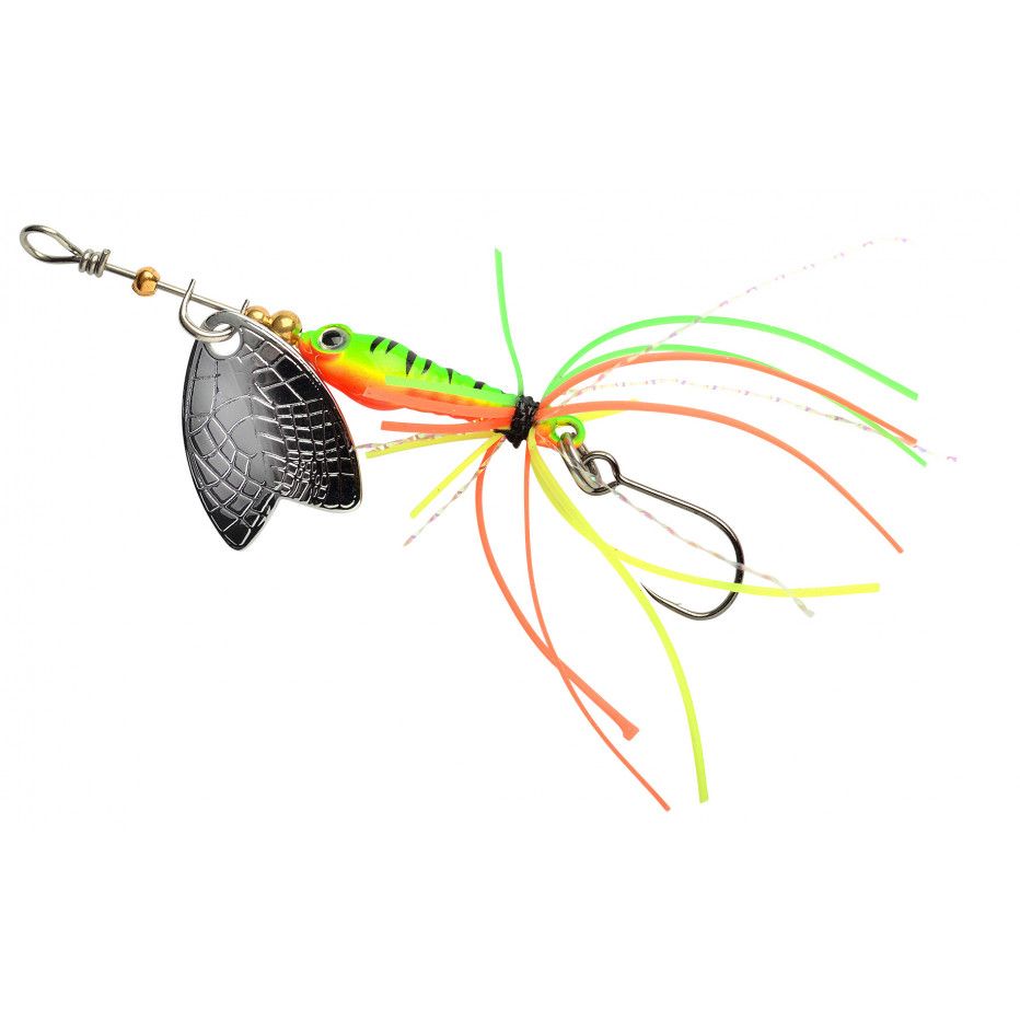 Spinner Spro Larva Mayfly Micro Spinner 4g Anzuelo simple