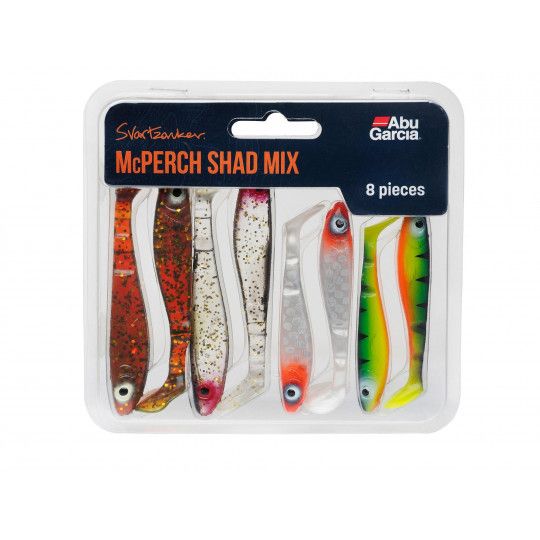Abu Garcia Svartzonker McPerch Shad Mix Soft Bait Kit