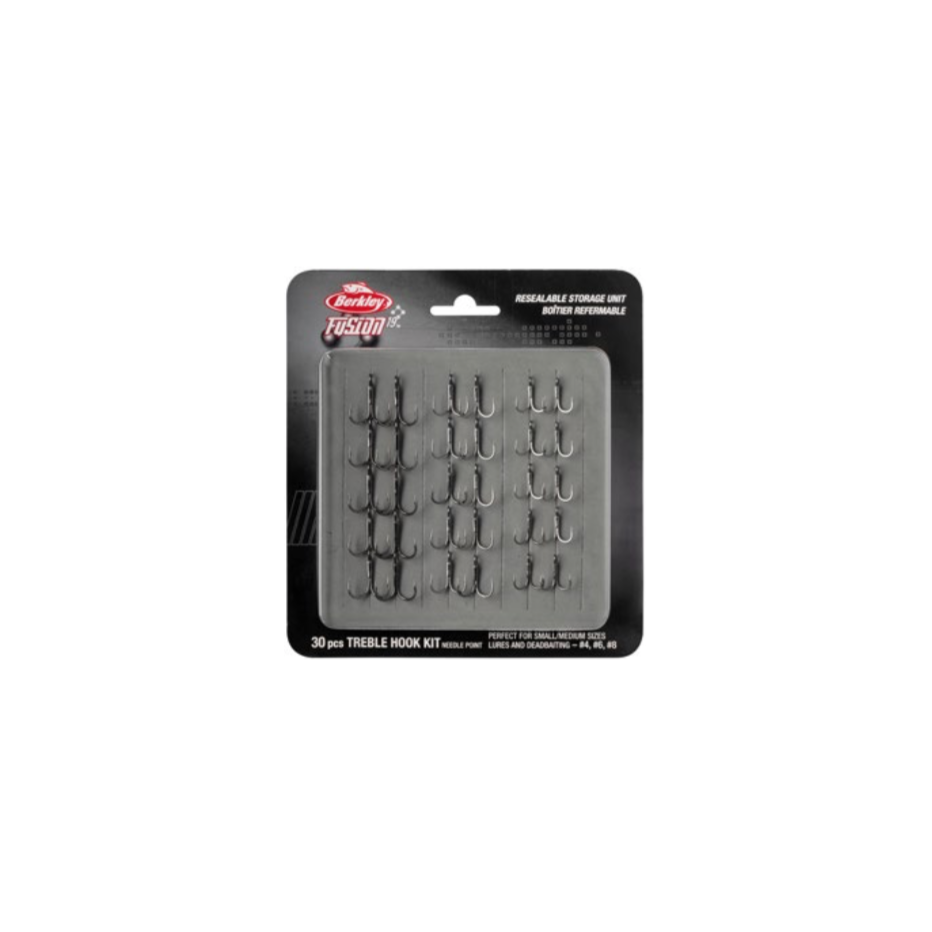 Pack of treble hooks Berkley Fusion 19 Small Treble
