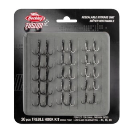 Pack of treble hooks Berkley Fusion 19 Small Treble