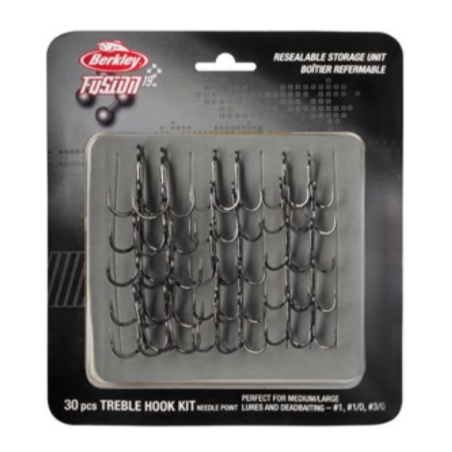 Pack of treble hooks Berkley Fusion 19 Big Treble