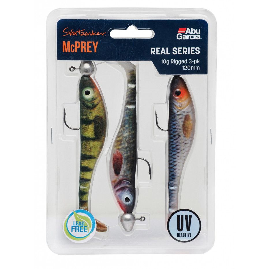 Abu Garcia Svartzonker McPrey Prerigged Soft Lure Kit