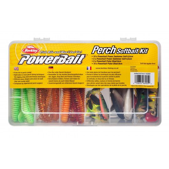 Kit Gummifische PowerBait Berkley Barsch Kit