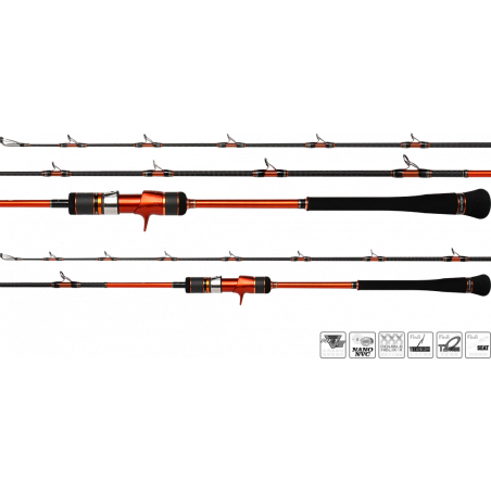 Angelruten Jigging Hearty Rise Slow Jigging III S X Tokayo
