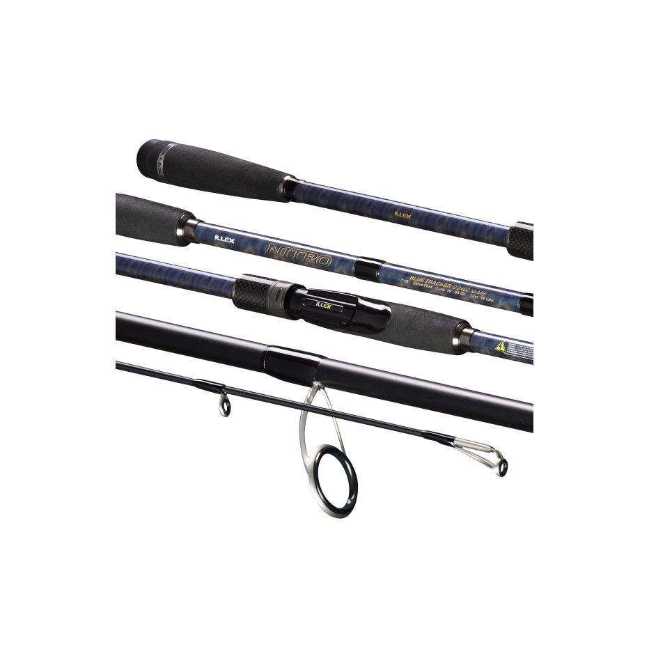 Caña spinning Illex Nitro S 2402 MH Blue Tracker