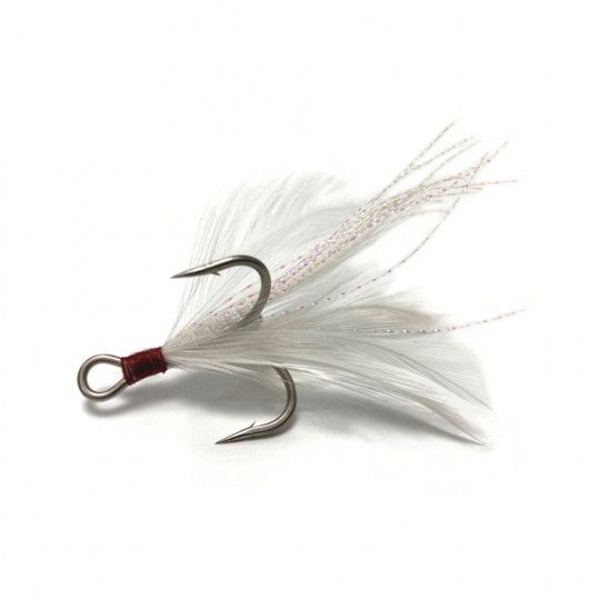 Hameçon Triple Evergreen Treble Hook Magic Feather