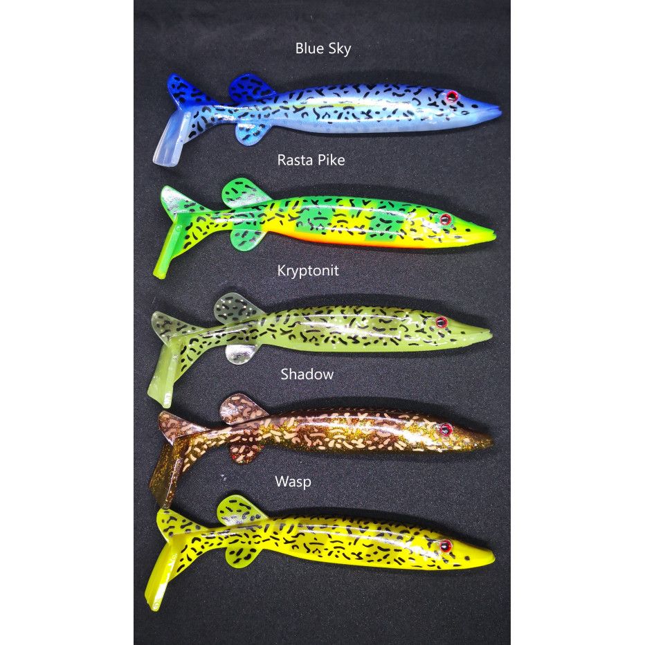 Soft bait Trophy Pike Alphapike 18cm