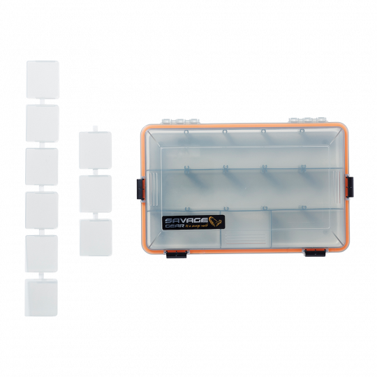 Aufbewahrungsbox Savage Gear WP Lurebox 4B Smoke