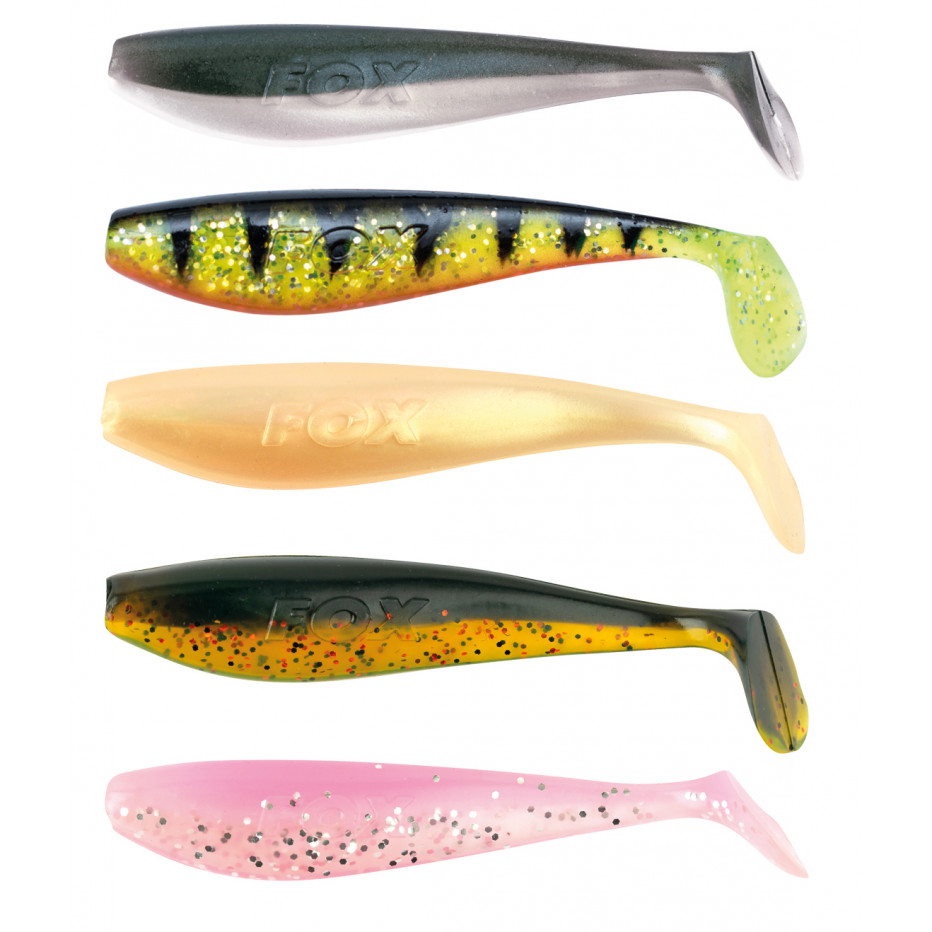 Leurre Souple Fox Rage Ultra UV Zander Pro Shad Mixed Color