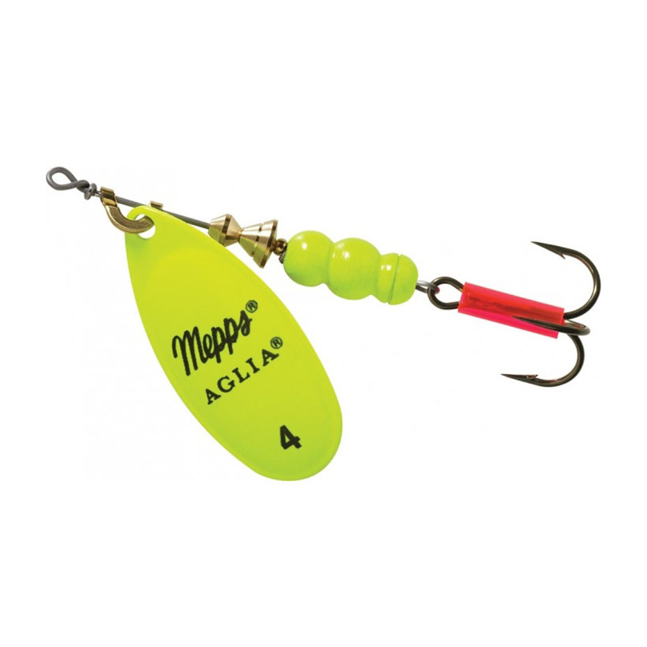 Spinner Mepps Aglia Fluo Chartreuse